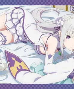 Great Eastern Re:Zero Wall Scroll "Emilia And Puck " HOME & APPAREL