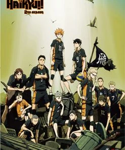 Great Eastern Haikyu!! Wall Scroll "Key Art"