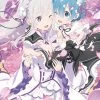 Great Eastern Re:Zero Wall Scroll "Emilia And Rem In Spring" HOME & APPAREL