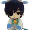 Great Eastern HOME & APPAREL Black Butler Plush Ciel Cow Ver.