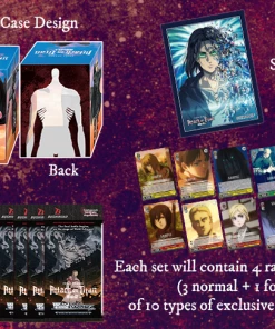 Bushiroad Weiss Schwarz Attack On Titan: Final Season Supply Set PREORDERS