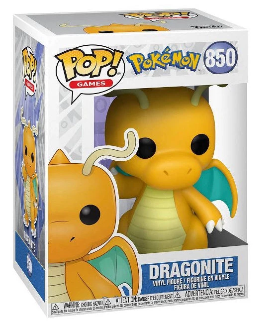 Pokemon Funko Pop! Dragonite FUNKO POPS! 3 Pokemon Funko Pop! Dragonite FUNKO POPS!