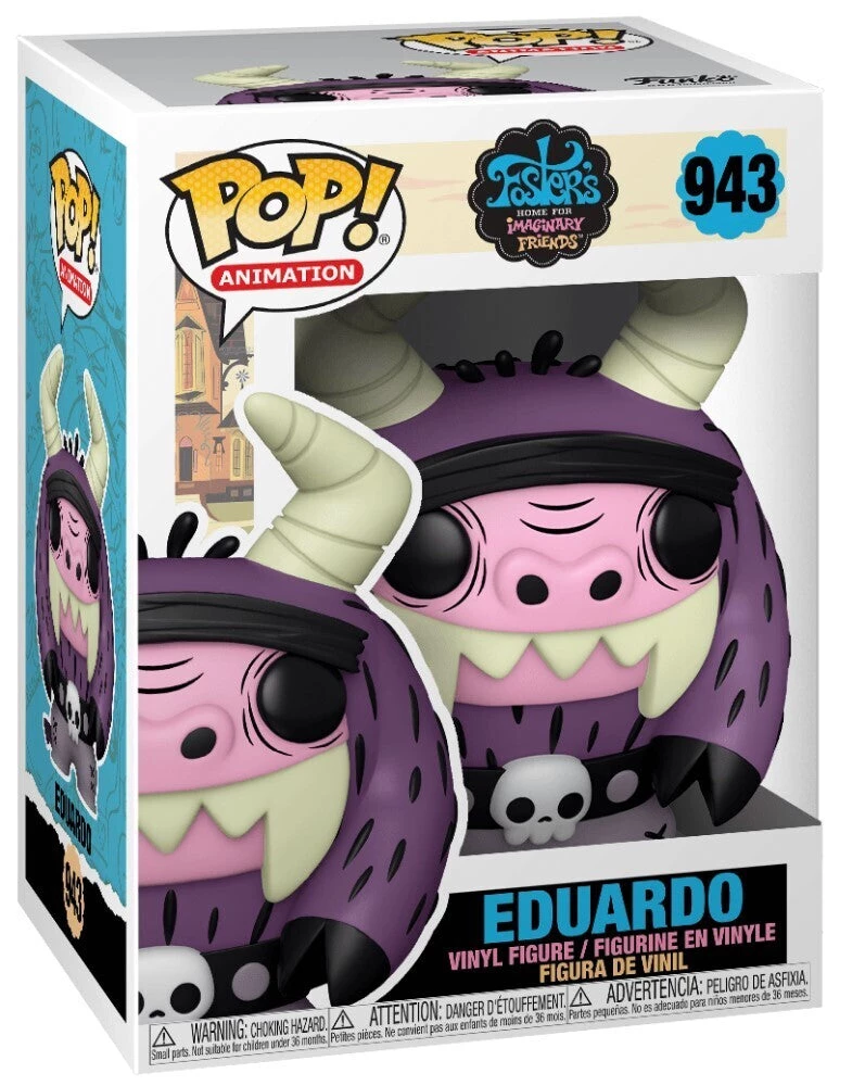 FUNKO POPS! Foster's Home For Imaginary Friends Funko Pop! Eduardo 3 FUNKO POPS! Foster's Home For Imaginary Friends Funko Pop! Eduardo