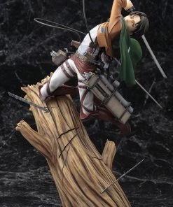 Kotobukiya Attack On Titan Figure ARTFX J Levi Ackerman Renewal Package Ver.
