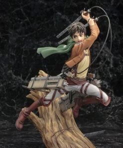 Kotobukiya Attack On Titan Figure ARTFX J Eren Yeager Renewal Package Ver.