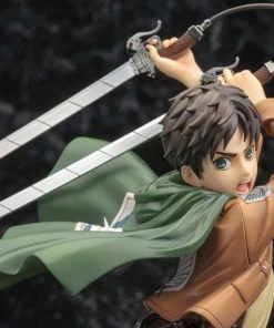 Kotobukiya Attack On Titan Figure ARTFX J Eren Yeager Renewal Package Ver.