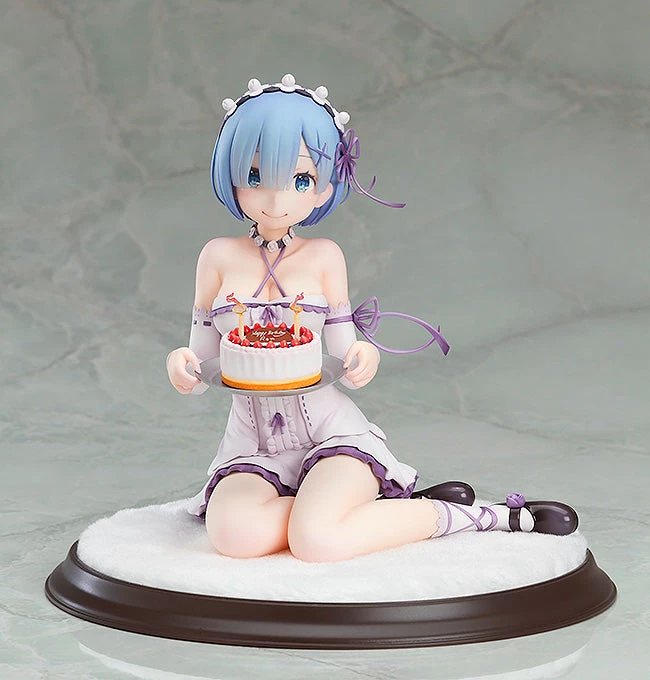 Good Smile Company Re:Zero Figure Rem Birthday Cake Ver. 3 Good Smile Company Re:Zero Figure Rem Birthday Cake Ver.