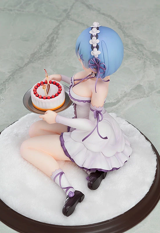 Good Smile Company Re:Zero Figure Rem Birthday Cake Ver. 5 Good Smile Company Re:Zero Figure Rem Birthday Cake Ver.