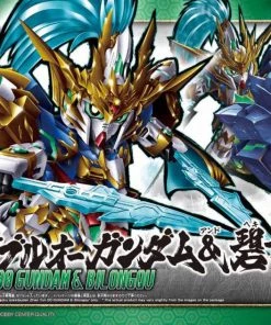 Gundam Model Kit Zhao Yun 00 Gundam & Blue Dragon Drive Bandai Spirits SD 9 Gundam Model Kit Zhao Yun 00 Gundam & Blue Dragon Drive Bandai Spirits SD