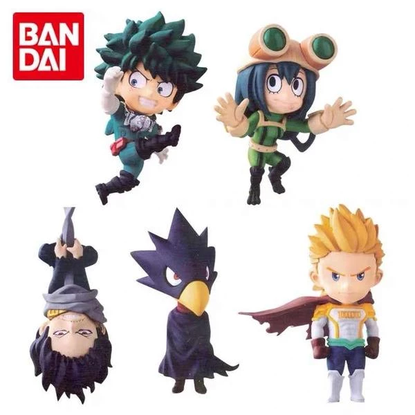 Bandai My Hero Academia Mini Figure Keychains 3 Bandai My Hero Academia Mini Figure Keychains