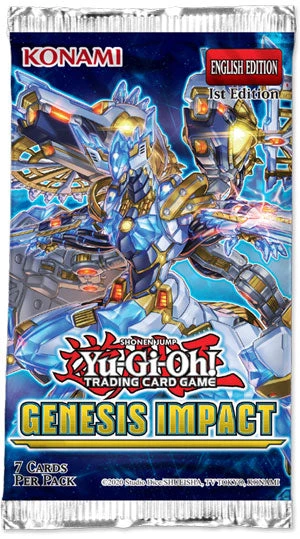 Konami Yugioh TCG Booster Genesis Impact 4 Konami Yugioh TCG Booster Genesis Impact