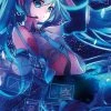 Trends HOME & APPAREL Hatsune Miku Poster "Screens"