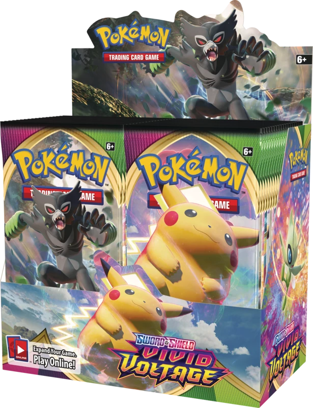The Pokemon Company Pokemon TCG Vivid Voltage Booster 4 The Pokemon Company Pokemon TCG Vivid Voltage Booster